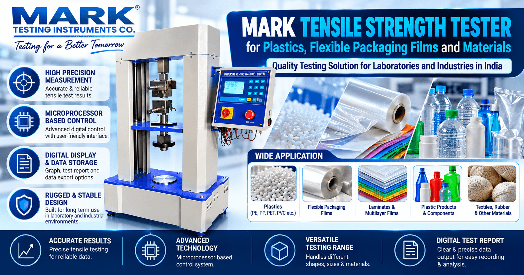 Tensile Strength Tester Testing Guide for Indian Manufacturers: Procedure, Results & Common Errors